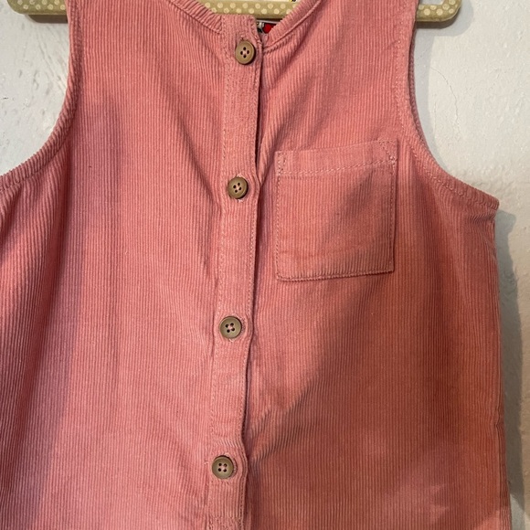 Mini Boden Pink Corduroy Jumpsuit - Picture 2 of 4